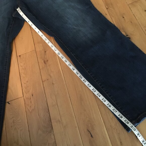Jessica Simpson Junior Plus Regular Blue Cotton Jeans 24W - Picture 13 of 14